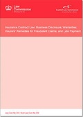 Cover: Insurance contract law - TSO