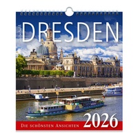 Abbildung von: Kalender Dresden 2026 - Die schönsten Ansichten - B & V Verlag