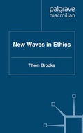 Cover: New Waves in Ethics - Palgrave Macmillan