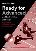Cover: Ready for Advanced 3rd edition Workbook with key Pack - Macmillan Education