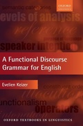 Cover: A Functional Discourse Grammar for English - Oxford University Press
