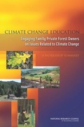 Cover: Climate Change Education - National Academies Press