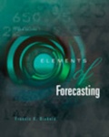 Cover: Elements of Forecasting with Economic Applications Card - Cengage Learning