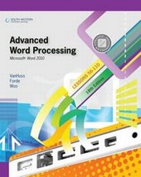 Enlarge image Cover: Advanced Word Processing, Lessons 56-110 - South-Western