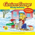 Cover: Curious George Windy Delivery - HMH Books for Young Readers