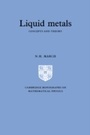 Cover: Liquid Metals - Cambridge University Press