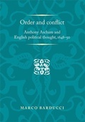 Cover: Order and Conflict - Manchester University Press