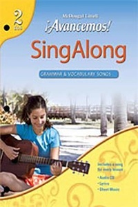 Abbildung von: Sing-Along Grammar & Vocabulary Songs Audio CD with Booklet Level 2 - McDougal Littel