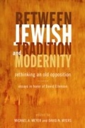 Cover: Between Jewish Tradition and Modernity - Wayne State University Press