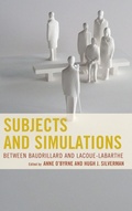 Cover: Subjects and Simulations - Lexington Books