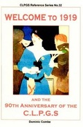 Cover: Welcome to 1919 - City of London Phonograph & Gramophone Society