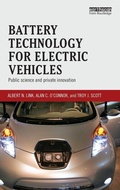 Cover: Battery Technology for Electric Vehicles - Routledge
