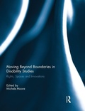 Cover: Moving Beyond Boundaries in Disability Studies - Routledge