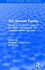 Cover: The German Family (Routledge Revivals) - Routledge