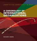 Cover: A Chronology of International Organizations - Routledge