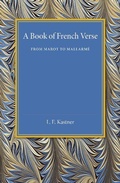 Cover: A Book of French Verse - Cambridge University Press