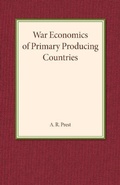 Cover: War Economics of Primary Producing Countries - Cambridge University Press