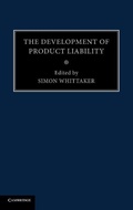 Cover: The Development of Product Liability - Cambridge University Press