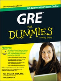 Enlarge image Cover: GRE For Dummies - Wiley