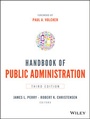 Cover: Handbook of Public Administration - Jossey-Bass