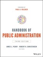 Cover: Handbook of Public Administration - Jossey-Bass