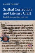 Cover: Scribal Correction and Literary Craft - Cambridge University Press