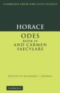 Cover: Horace: Odes IV and Carmen Saeculare - Cambridge University Press