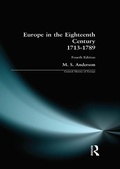 Cover: Europe in the Eighteenth Century 1713-1789 - Routledge