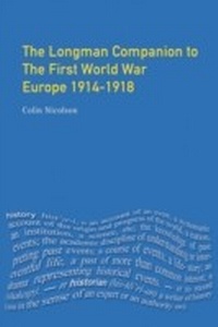 Abbildung von: Longman Companion to the First World War - Routledge