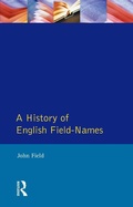 Cover: A History of English Field Names - Routledge
