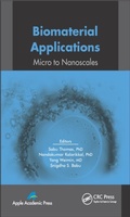 Cover: Biomaterial Applications - Apple Academic Press Inc.