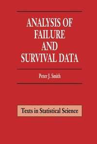 Enlarge image Cover: Analysis of Failure and Survival Data - Chapman & Hall/CRC