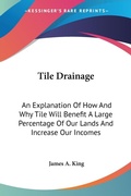 Cover: Tile Drainage - Kessinger Publishing