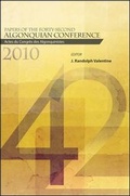 Cover: Papers of the Forty-Second Algonquian Conference - State University of New York Press