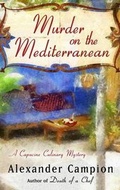 Cover: Murder on the Mediterranean - Thorndike Press