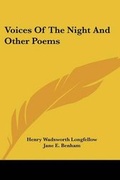 Cover: Voices Of The Night And Other Poems - Kessinger Publishing