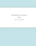 Bild: Environmental Law and Policy - The University of North Carolina Press