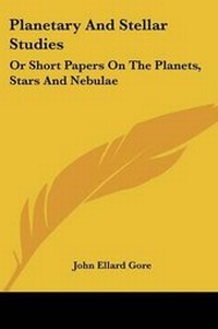Enlarge image Cover: Planetary And Stellar Studies - Kessinger Publishing