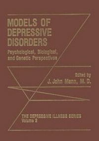 Enlarge image Cover: Models of Depressive Disorders - Springer