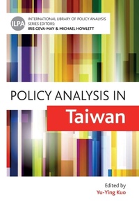 Enlarge image Cover: Policy Analysis in Taiwan - Policy Press