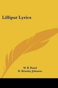 Cover: Lilliput Lyrics - Kessinger Publishing