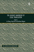 Cover: The Ashgate Handbook of Legal Translation - Routledge