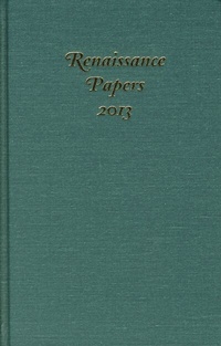 Abbildung von: Renaissance Papers 2013 - Camden House Inc