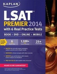 Enlarge image Cover: Kaplan LSAT Premier 2014 with 6 Real Practice Tests - Kaplan Test Prep