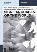 Cover: Sign Languages of the World - De Gruyter Mouton