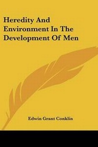Enlarge image Cover: Heredity And Environment In The Development Of Men - Kessinger Publishing