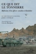 Cover: Ce que dit le tonnerre - Dundurn Press