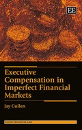 Cover: Executive Compensation in Imperfect Financial Markets - Edward Elgar Publishing