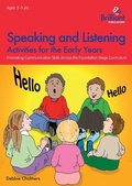 Cover: Speaking and Listening Activities for the Early Years - Brilliant Publications