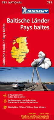 Abbildung von: Michelin Baltische Länder (Estland, Lettland und Litauen) - Michelin Editions des Voyages